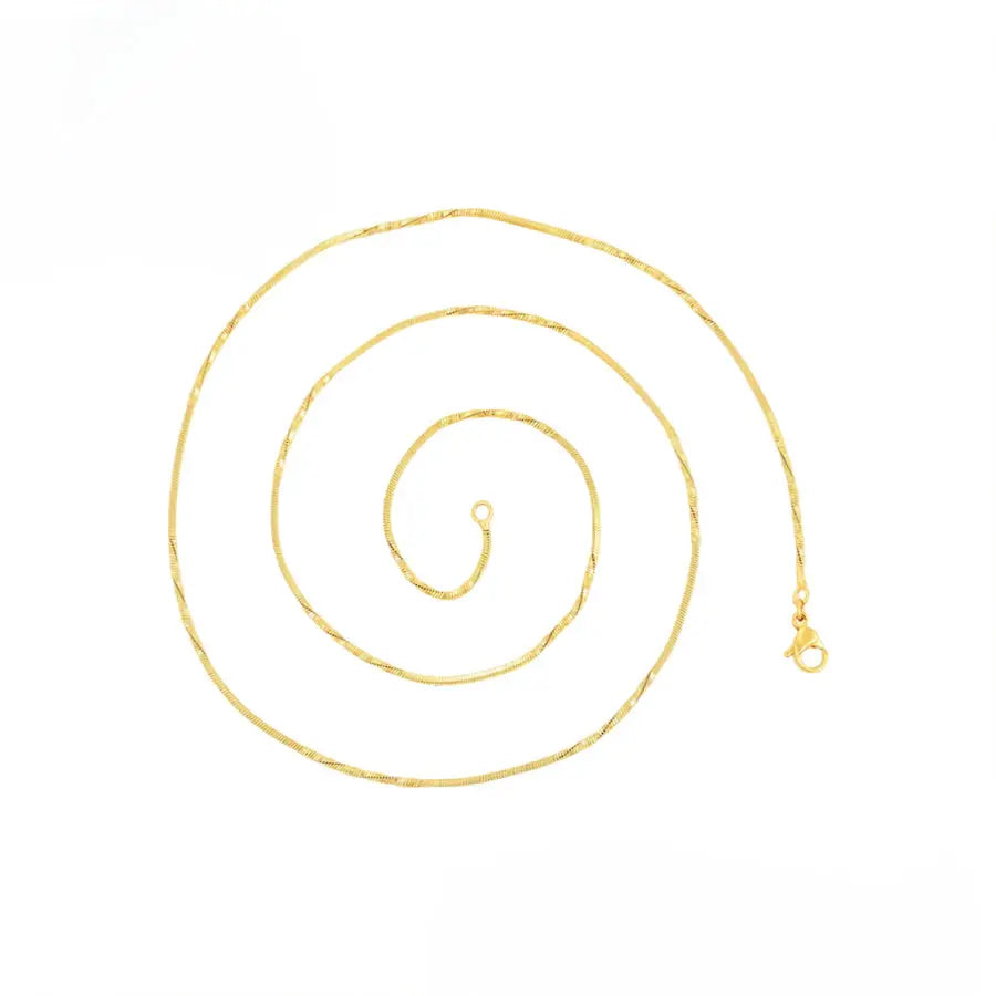 Chaine ARNA Plaquée Or 24K