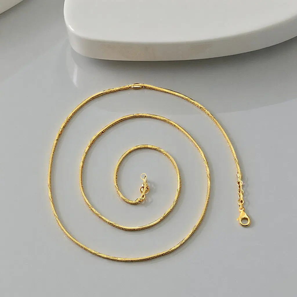 Chaine ARNA Plaquée Or 24K