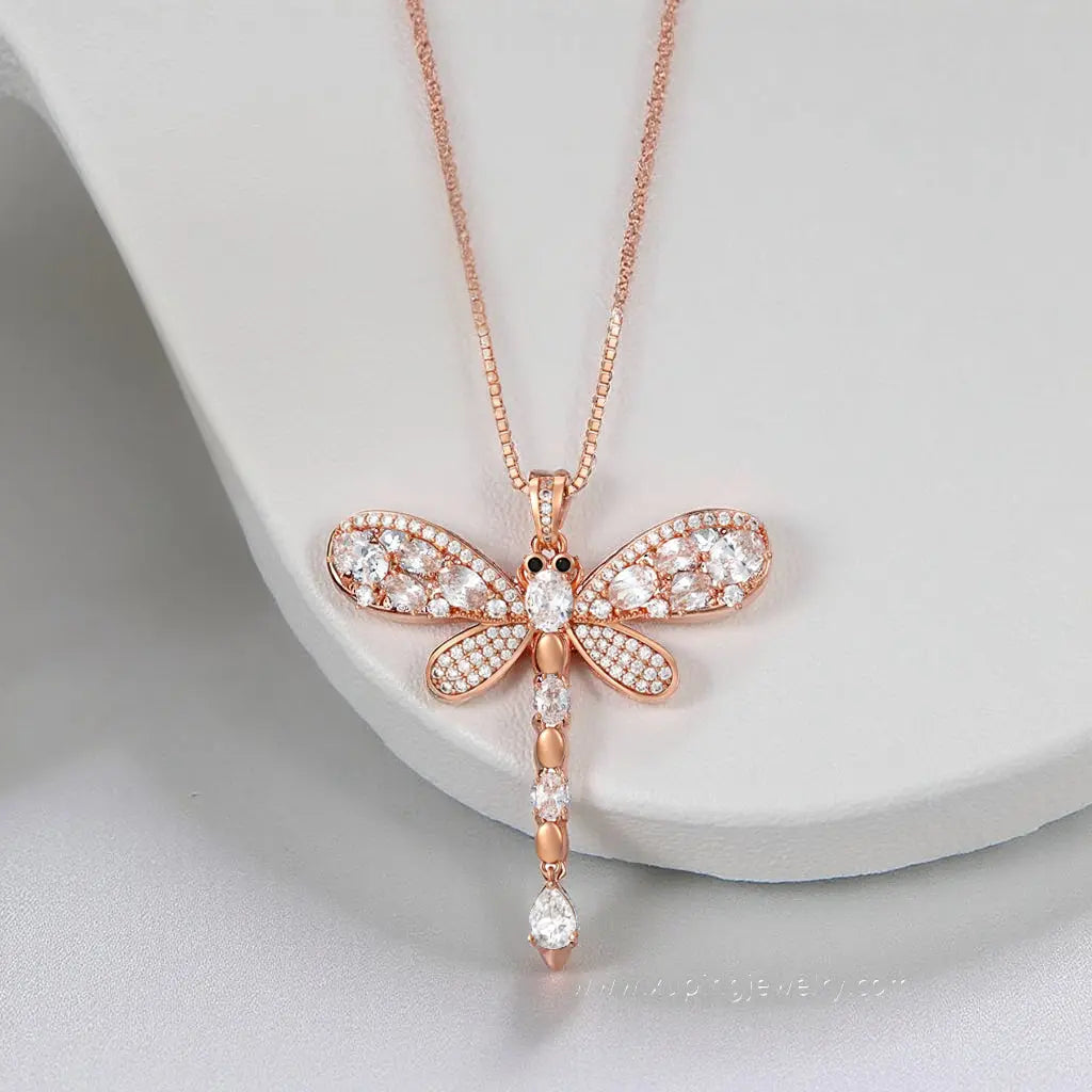 SOLVEIG Collier Plaquée Or Rose 18K