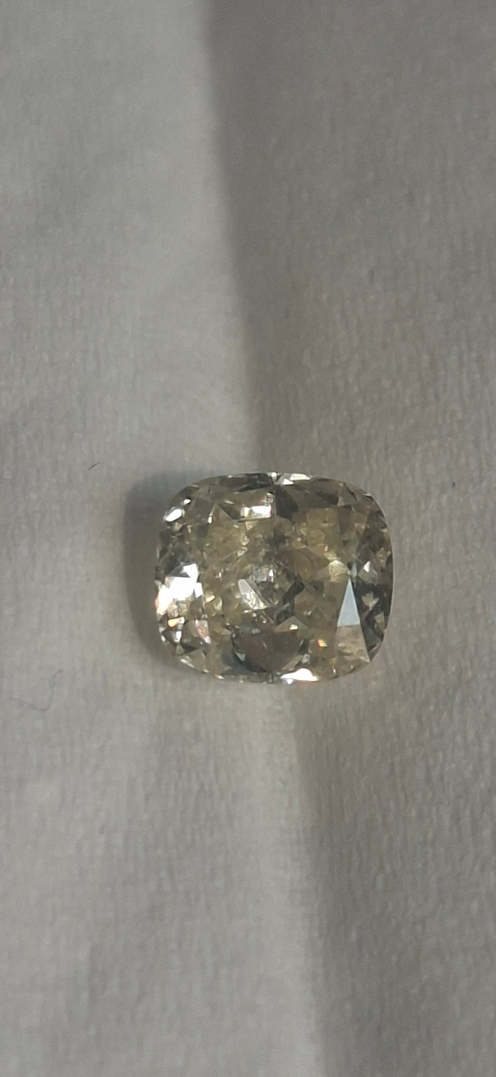 0.61 Carat Fancy Yellow Diamond With Certificate
