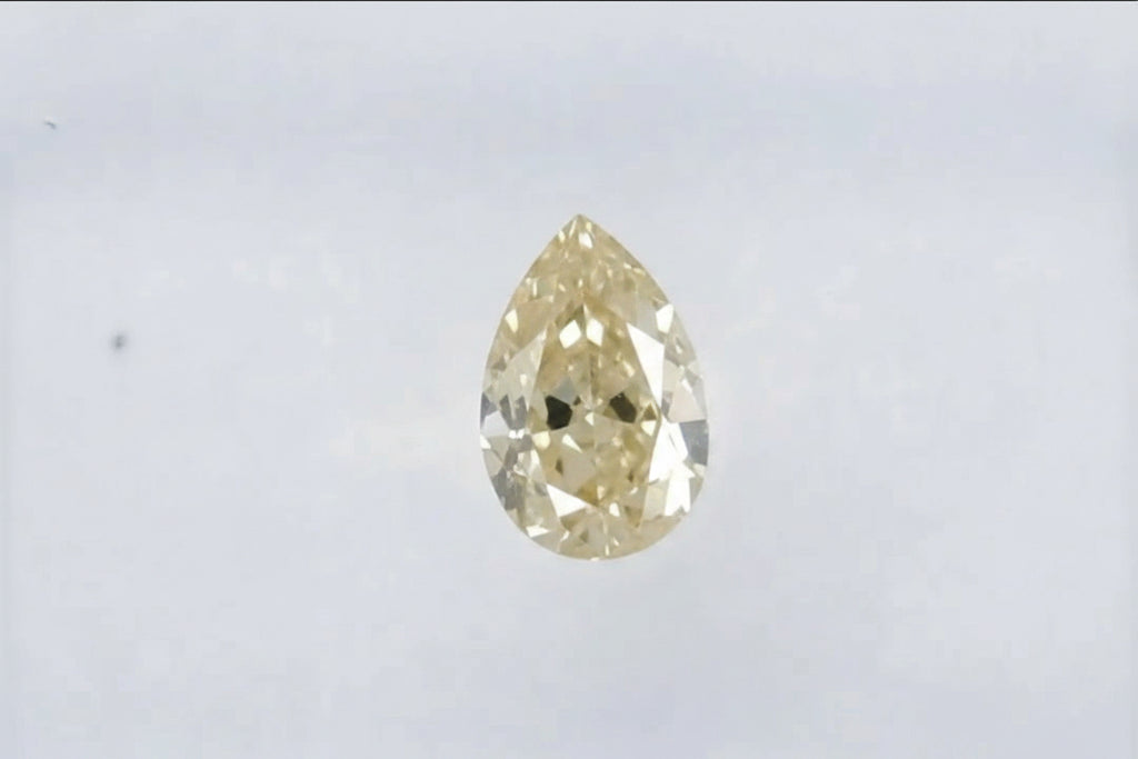 0.33 Carat Fancy Yellow Diamond With Certificate