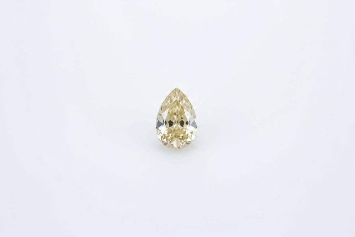 0.33 Carat Fancy Yellow Diamond With Certificate